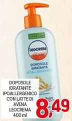 Leocrema - Doposole Idratante Ipoallergenico Con Latte Di Avena
