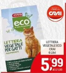 Crai - Lettiera Vegetale Eco