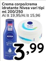 Nivea - Crema Corpo/Crema Idratante