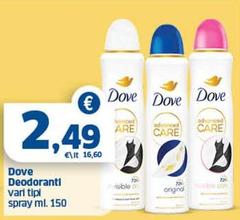 Dove - Deodoranti