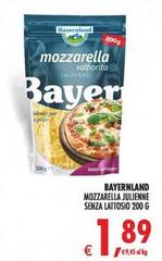 Bayernland - Mozzarella Julienne Senza Lattosio