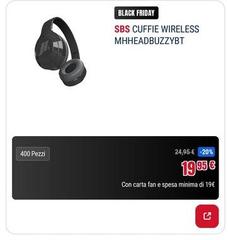 Sbs -  Cuffie Wireless Mhheadbuzzybt
