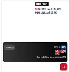 Sbs -  Occhiali Smart Mhsunglassbtk