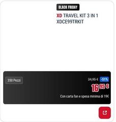 Travel Kit 3 In 1 Xdce99trkit