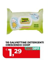 Coop - 110 Salviettine Detergenti Crescendo
