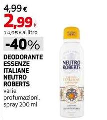 Neutro Roberts - Deodorante Essenze Italiane
