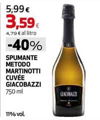 Fattorie giacobazzi - Spumante Metodo Martinotti Cuvée