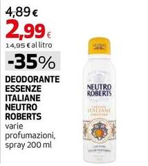 Neutro Roberts - Deodorante Essenze Italiane