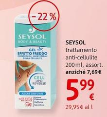 Seysol - Trattamento  Anti-Cellulite 200 Ml, Assort.