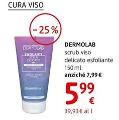 Dermolab - Scrub Viso Delicato Esfoliante 150 Ml