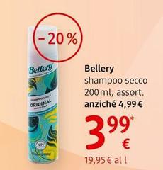 Bellery - Shampoo Secco 200 Ml, Assort.