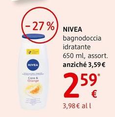 Nivea - Bagnodoccia Idratante 650 Ml, Assort.