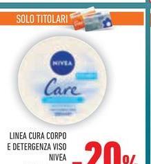 Nivea - Linea Cura Corpo E Detergenza Viso