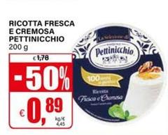 Pettinicchio - Ricotta Fresca E Cremosa