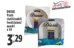 Diesse - Piatti Riutilizzabili Fondi
