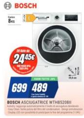Bosch - Asciugatrice WTH85208II