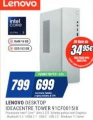 Lenovo - Desktop Ideacentre Tower