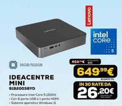 Lenovo - Ideacentre Mini 9l1820098yd