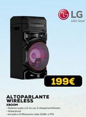 LG - Altoparlante Wireless Xboom