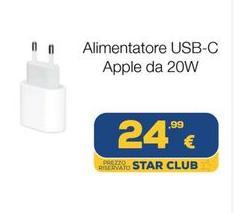 Apple - Alimentatore Usb-c  Da 20W
