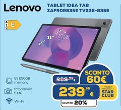Lenovo - Tablet Idea Tab Z4FR0983SE TV337-83SE