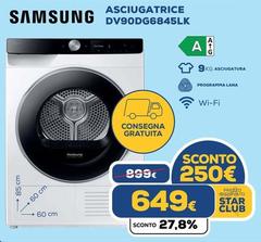 Samsung - Asciugatrice DV90DG6845LK