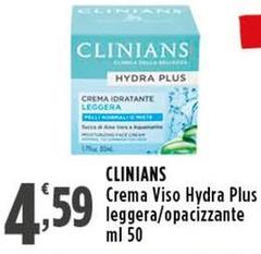 Clinians - Crema Viso Hydra Plus Leggera