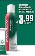 Borotalco - Bagnodoccia Gel In Mousse