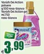 Vanish - Oxi Action Polvere Rosa-bianco Oxi Action Gel Rosa-bianco