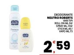 Neutro Roberts - Deodorante