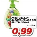 Fresh & Clean - Sapone Liquido Gel Frutta