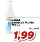 Nidra - Bagnoschiuma