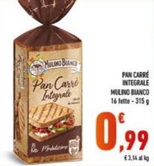 Mulino Bianco - Pan Carre Integrale