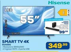 Hisense - Smart Tv 4k 55a69s