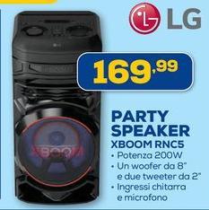 LG - Party Speaker Xboom Rnc5