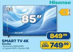 Hisense - Smart Tv 4k 85a69q