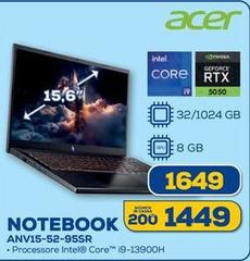Acer - Notebook AN15-52-95SR