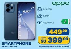 Oppo - Smartphone 15F-349.99