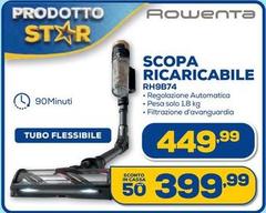 Rowenta - Scopa Ricaricabile RH9B74