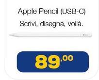 Apple - Pencil (usb-c) Scrivi, Disengna