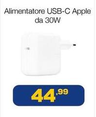 Apple - Alimentatore Usb-c  Da 30w