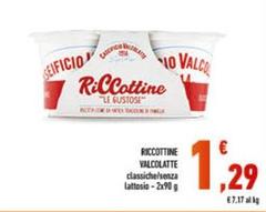 Caseificio valcolatte - Riccottine