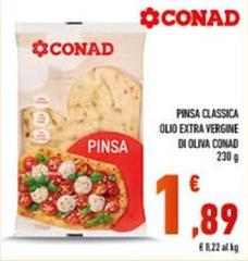 Conad - Pinsa Classica Olio Extra Vergine Di Oliva