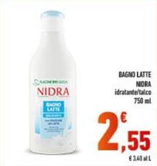 Nidra - Bagno Latte