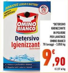 Omino Bianco - Detersivo Igienizzante In Polvere Per Lavatrice