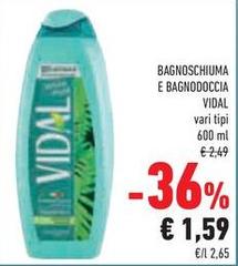 Vidal - Bagnoschiuma E Bagnodoccia