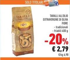 Primo fiore - Taralli All'olio Extravergine Di Oliva