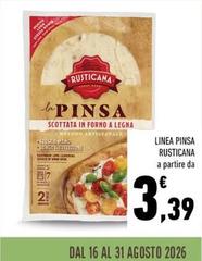 Rusticana - Linea Pinsa