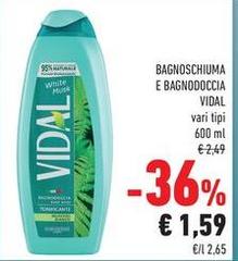 Vidal - Bagnoschiuma E Bagnodoccia