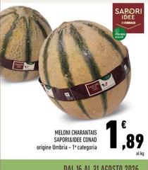 Conad - Sapori&Idee Meloni Charantais